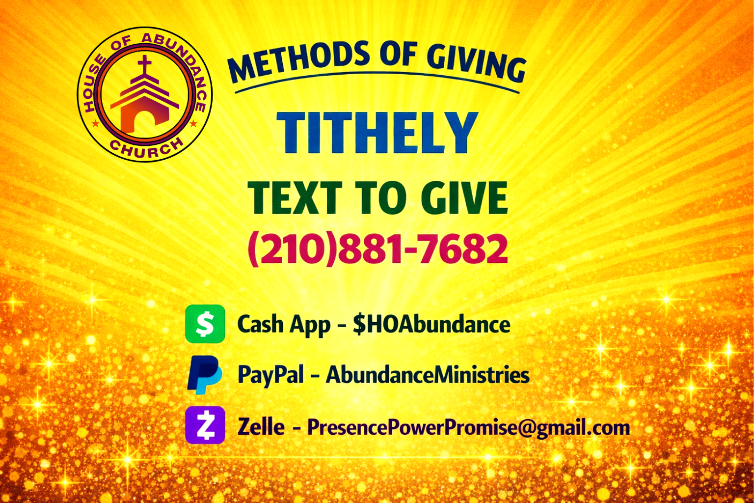 Methods of Giving